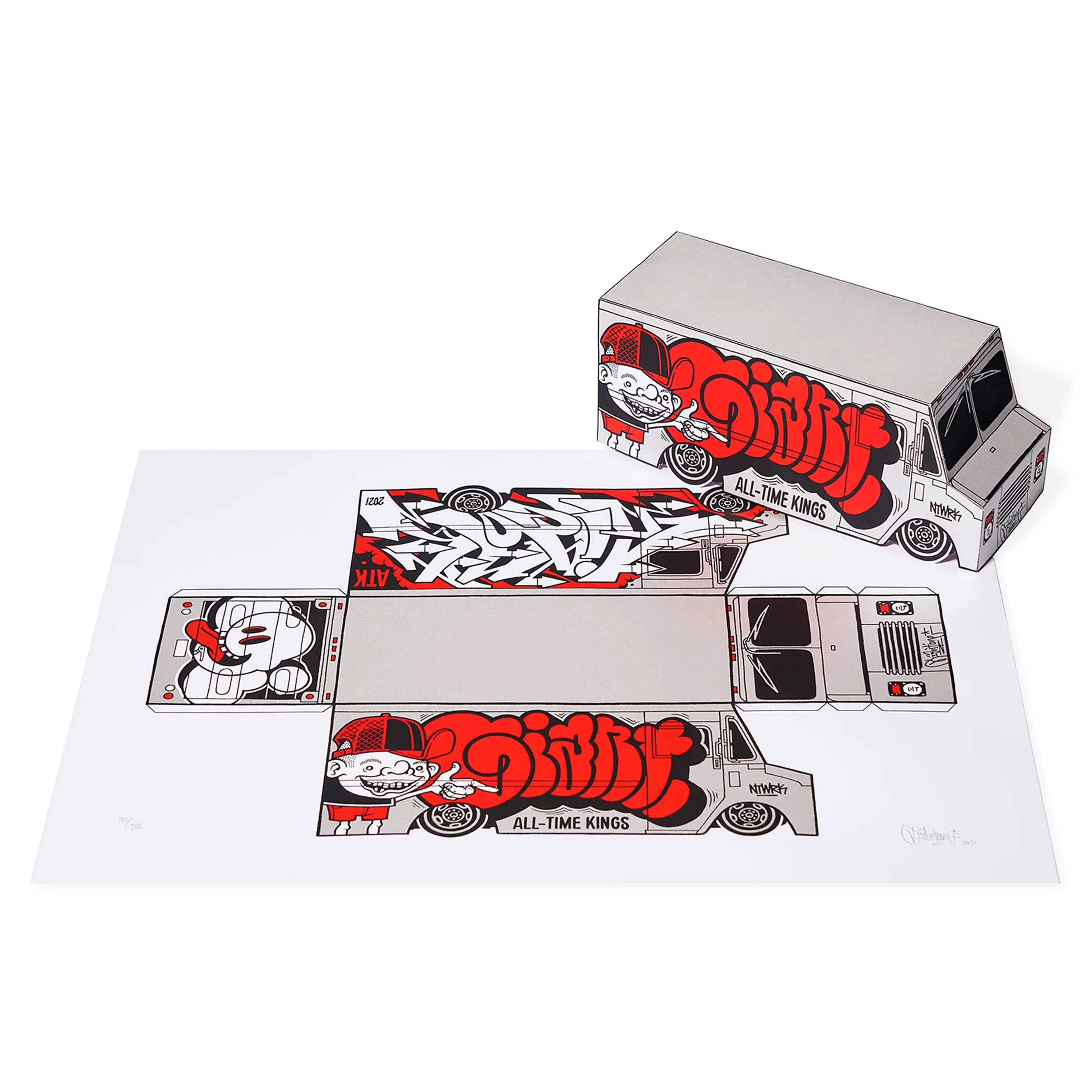 Fold-Up Box Van, by Mike Giant thumbnail 2