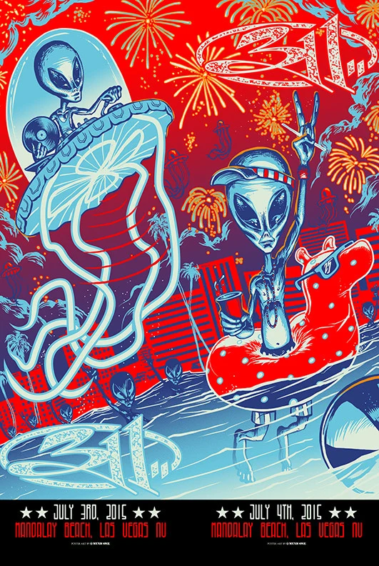 311 July 4th AP Uncut, by Munk One, 2015