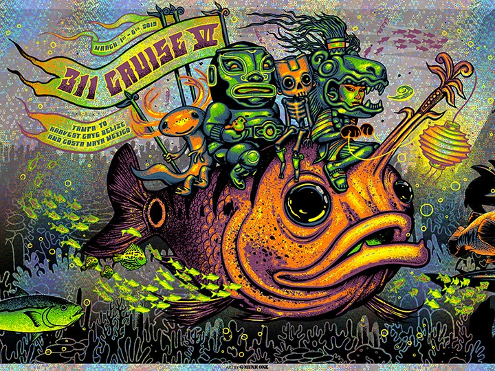 311 Cruise Bubbles Foil AP, by Munk One, 2019