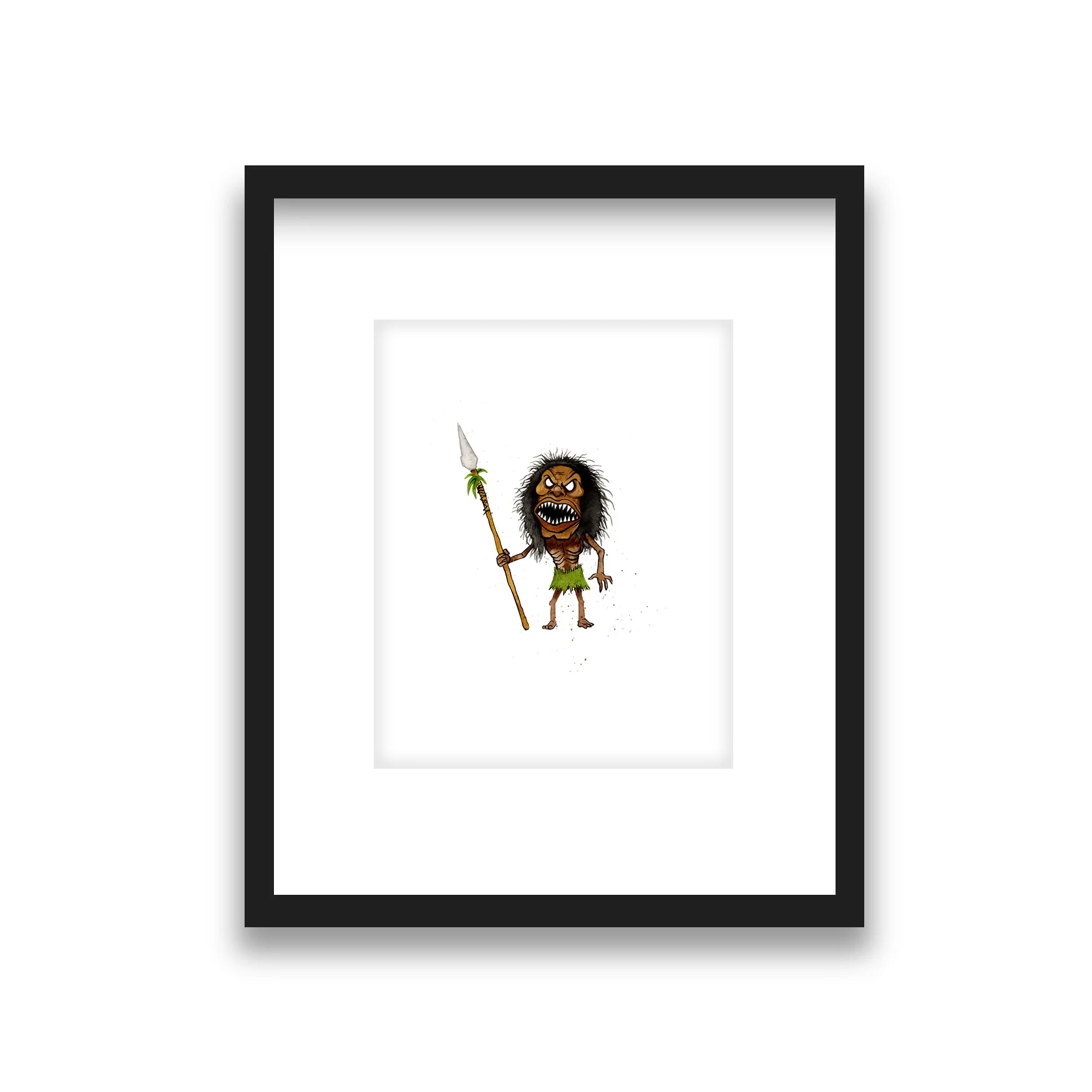The One Who Kills Original Art, by Alex Pardee