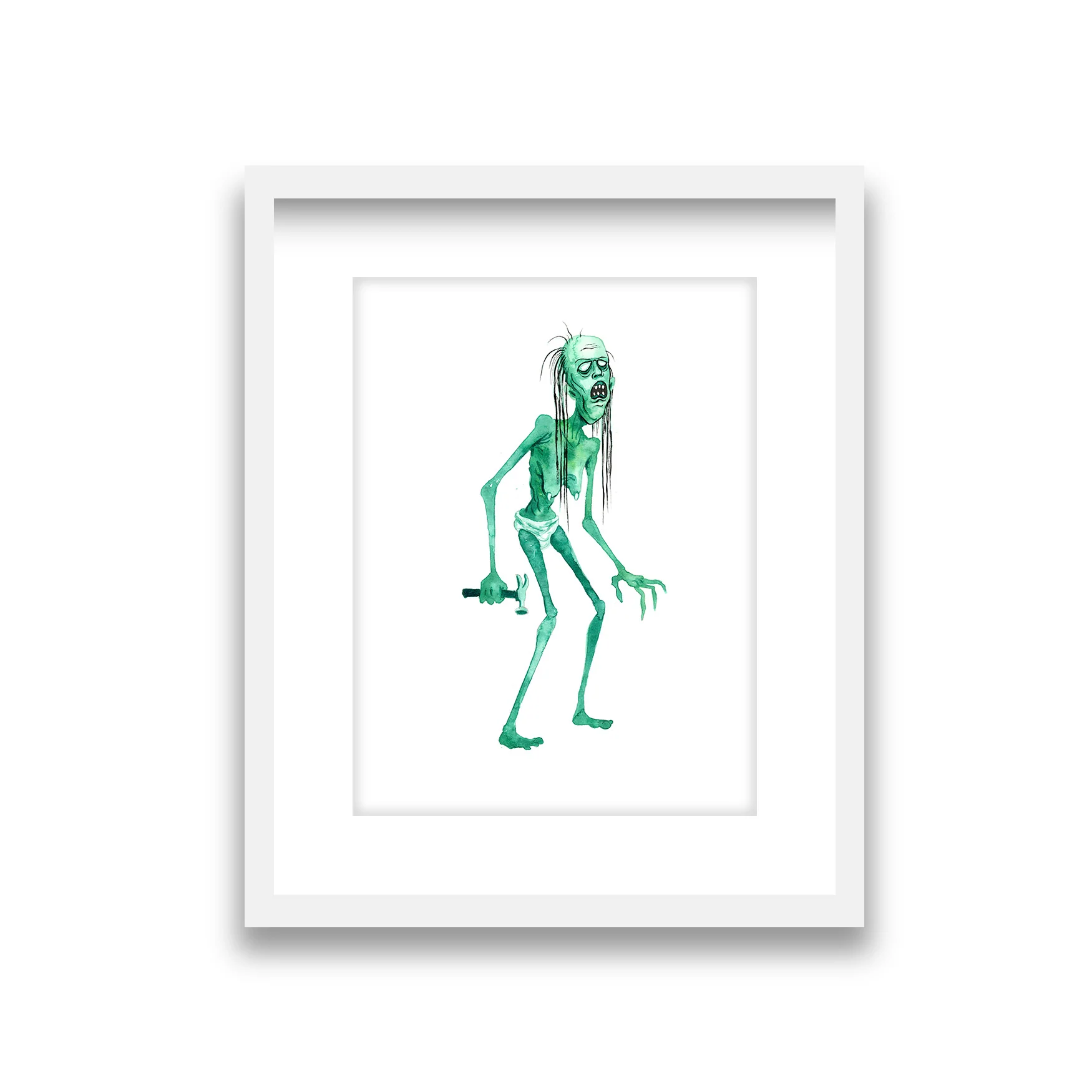 Tristan Medieros Original Art, by Alex Pardee