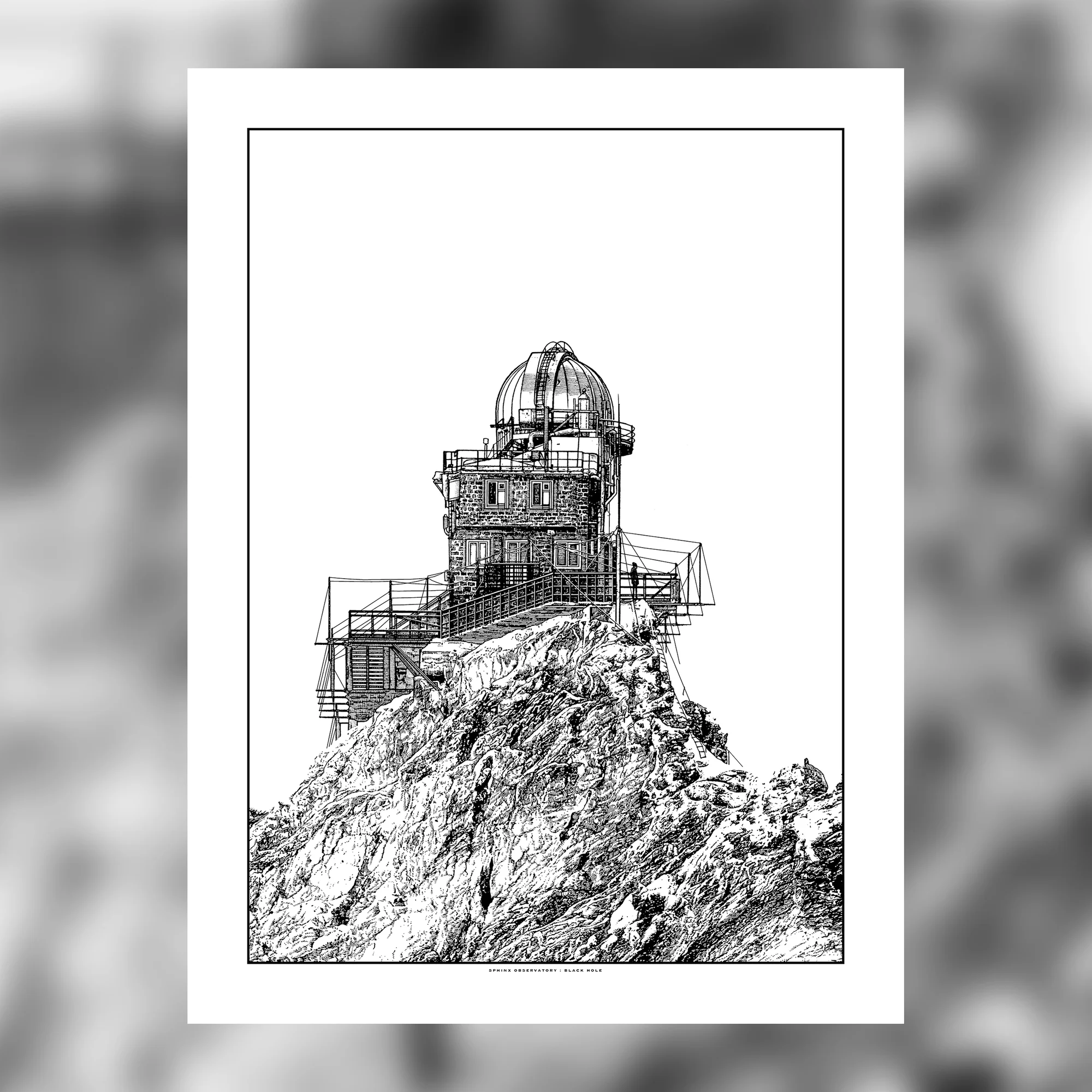 Sphinx Observatory - Black Hole - Keyline, by Dan McCarthy thumbnail 2