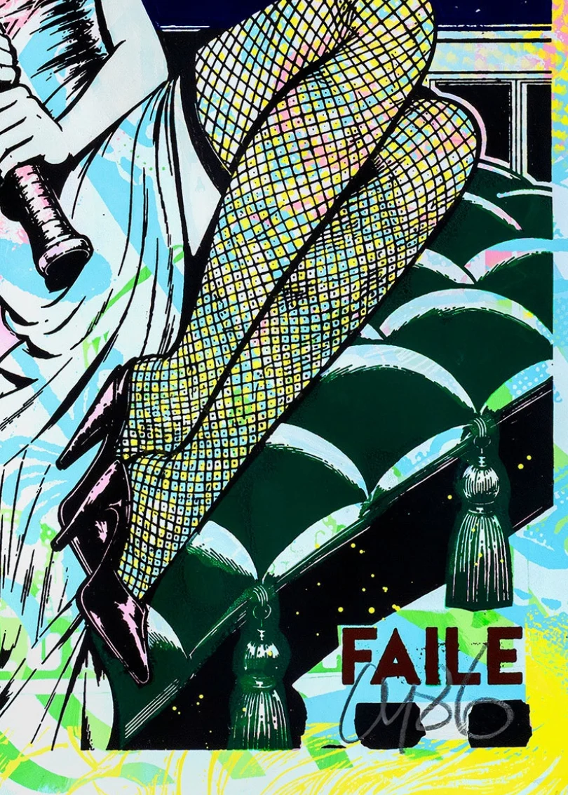 Moonstruck Pink Moon, by Faile thumbnail 3