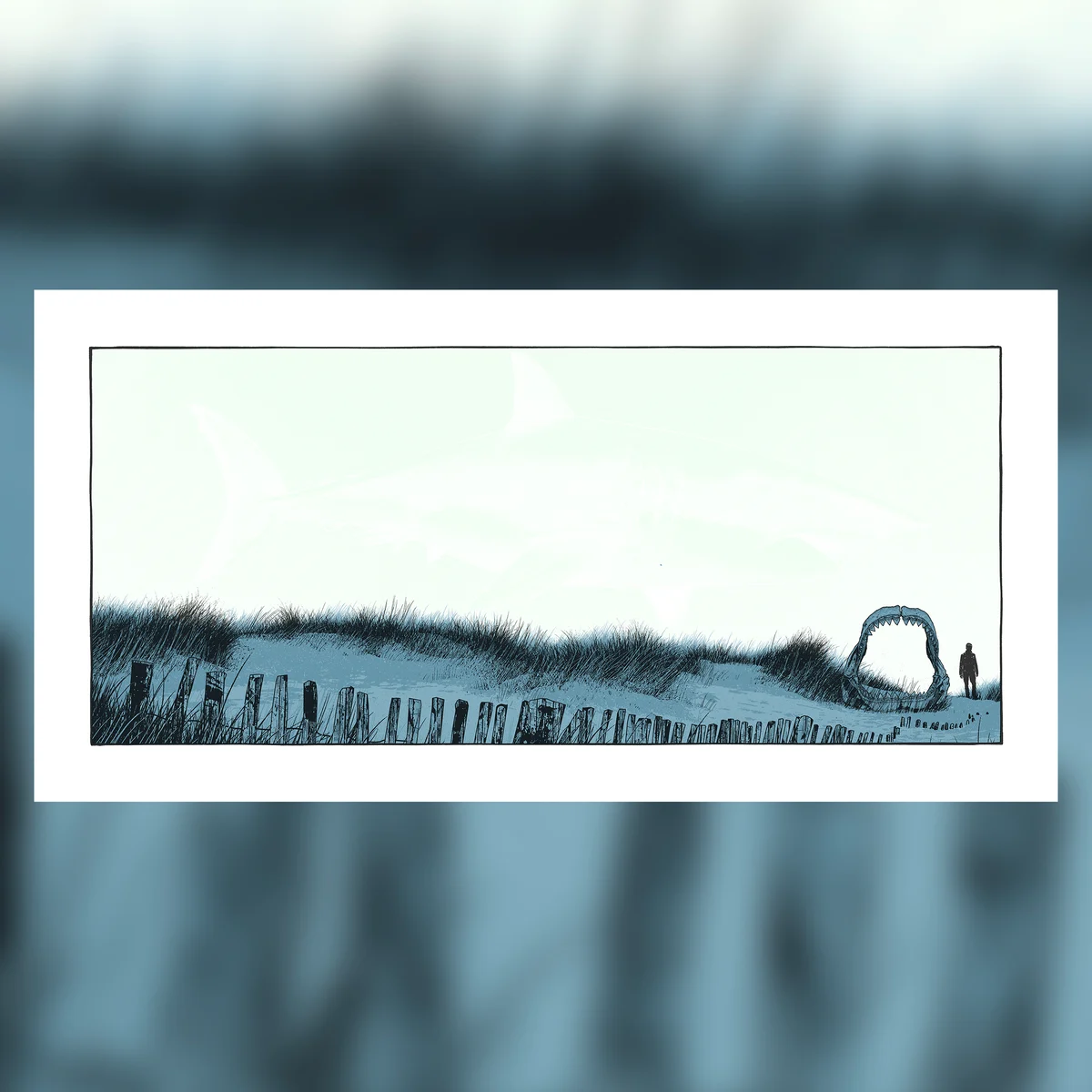 What Once Was - Megalodon - Blue Edition, by Dan McCarthy thumbnail 2