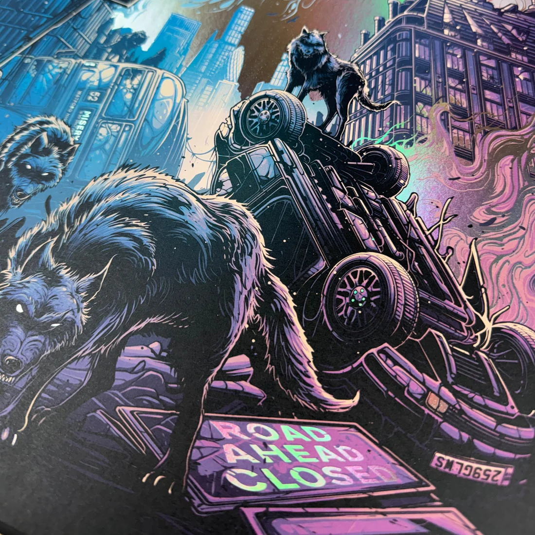 Gallows - Grey Britain - Foil, by Dan Mumford thumbnail 2