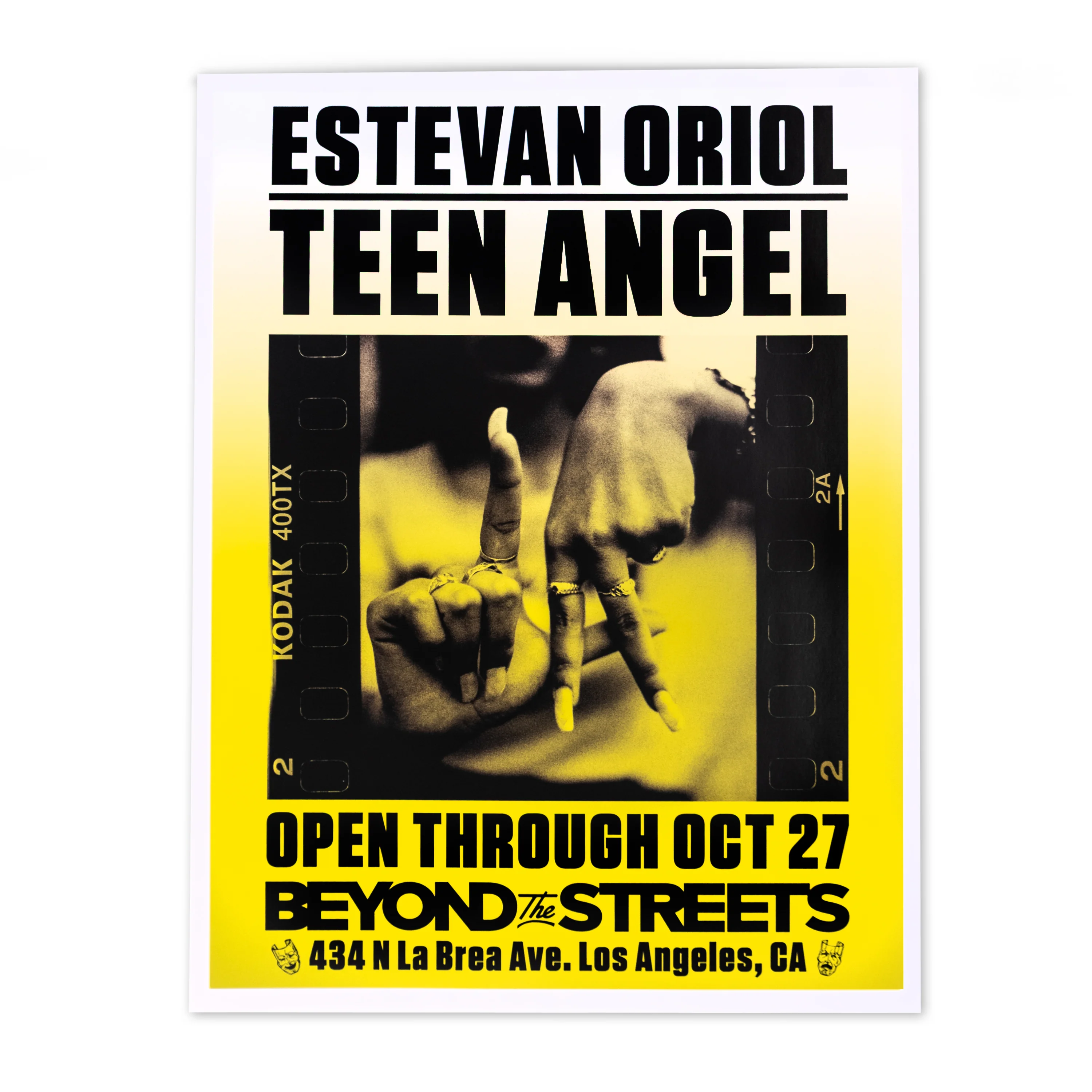 Dedicated To You (LA Hands) Show Poster, by Estevan Oriol x Teen Angel