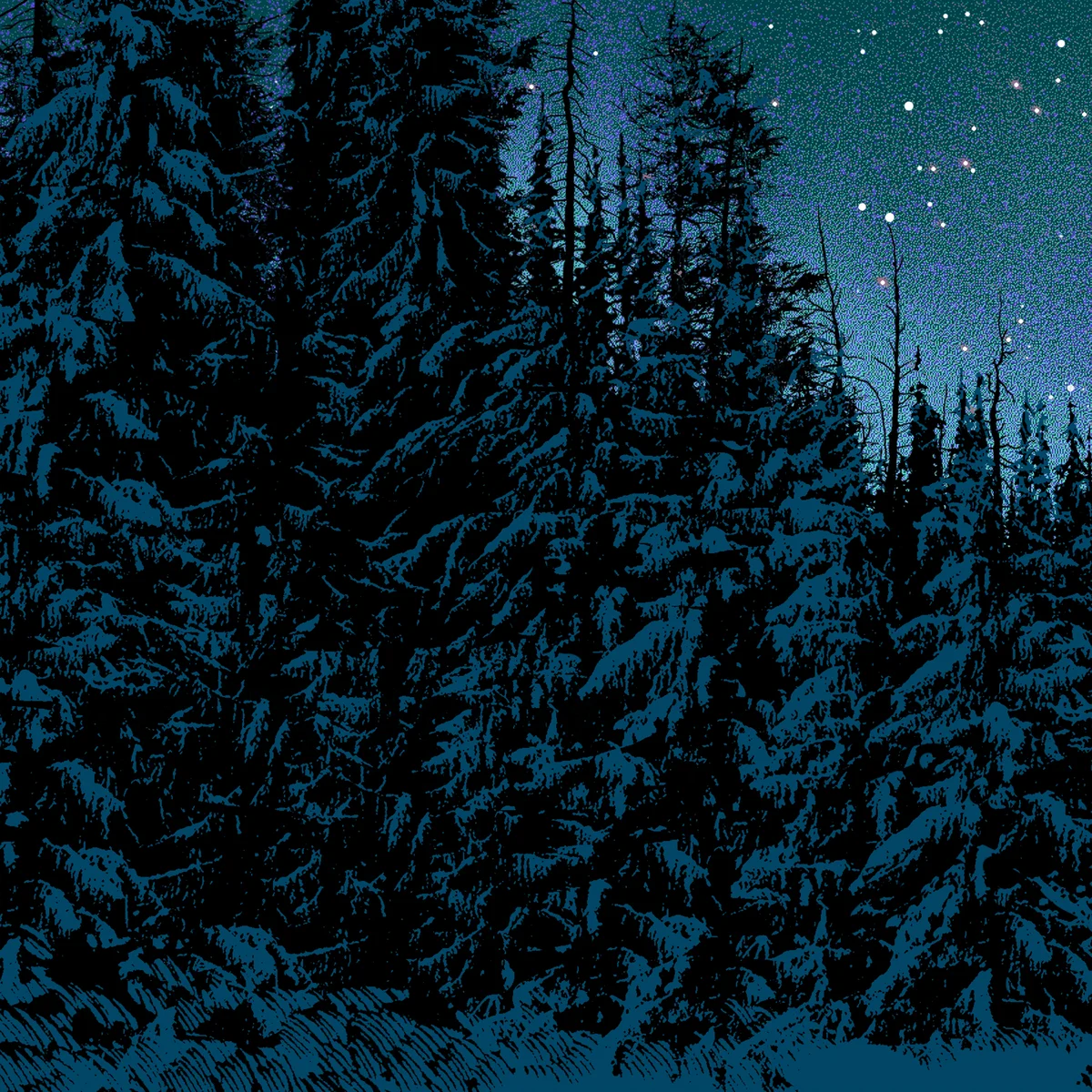 February Stars - pink variant (glows-in-the-dark), by Dan McCarthy thumbnail 2