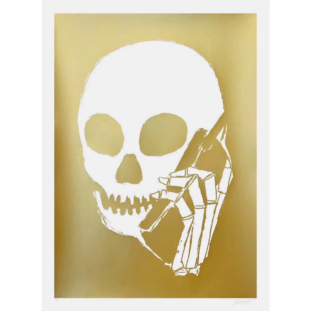 Gold, by Skullphone, 2023