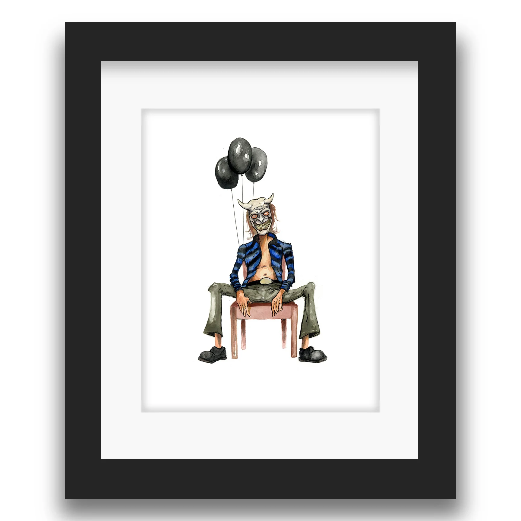 The Grabber Original Art, by Alex Pardee