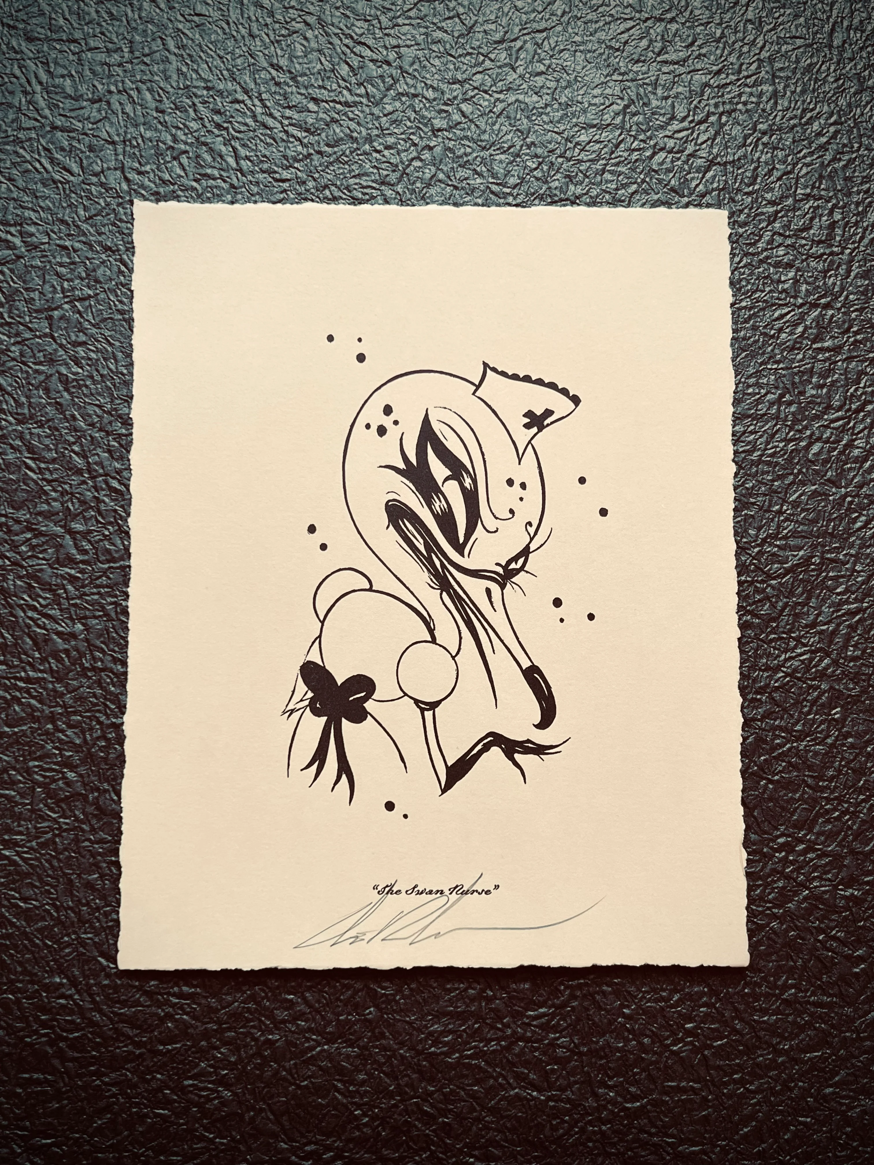 Swan Nurse, by Camille Rose Garcia