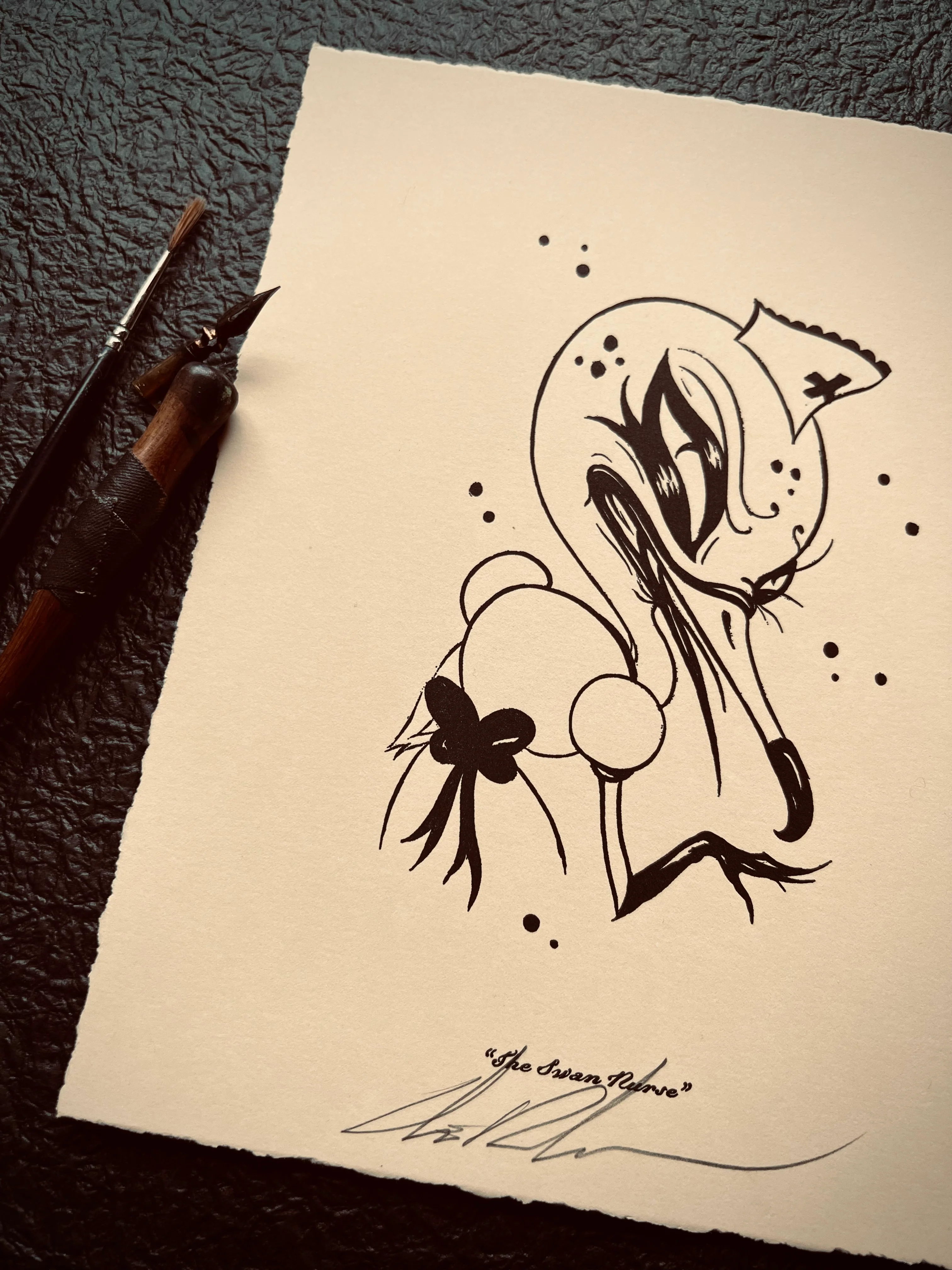 Swan Nurse, by Camille Rose Garcia thumbnail 2