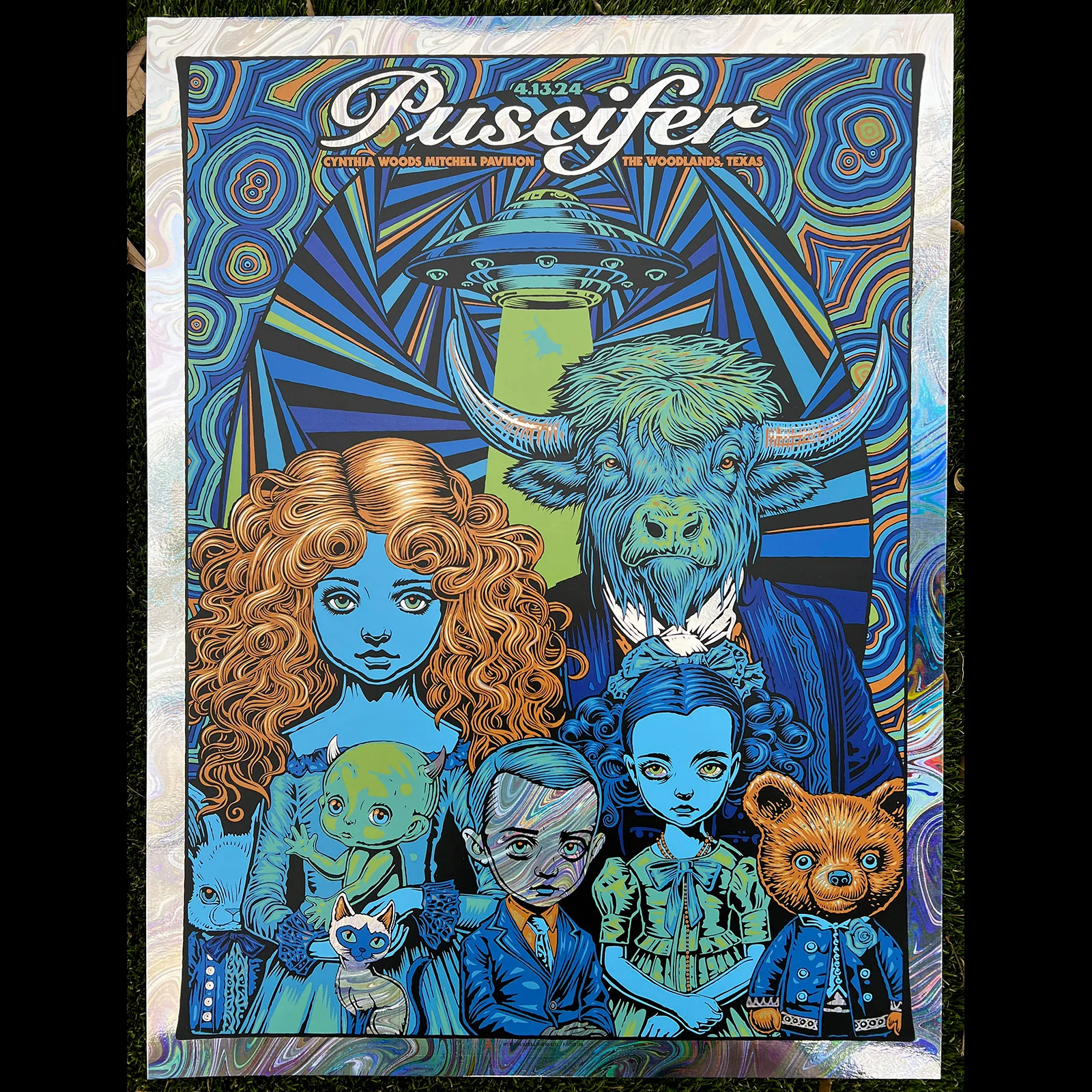 Puscifer - family portrait, by Todd Slater thumbnail 2