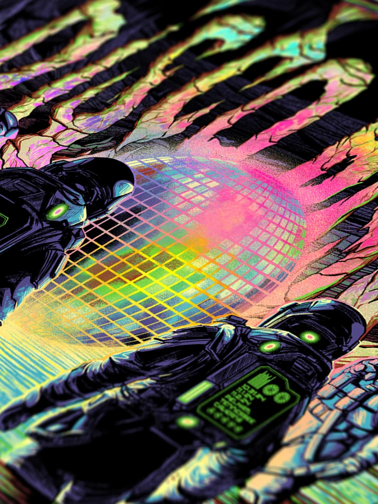Disco Biscuits Multi Date on Foil AP, by Jared Yamahata thumbnail 2