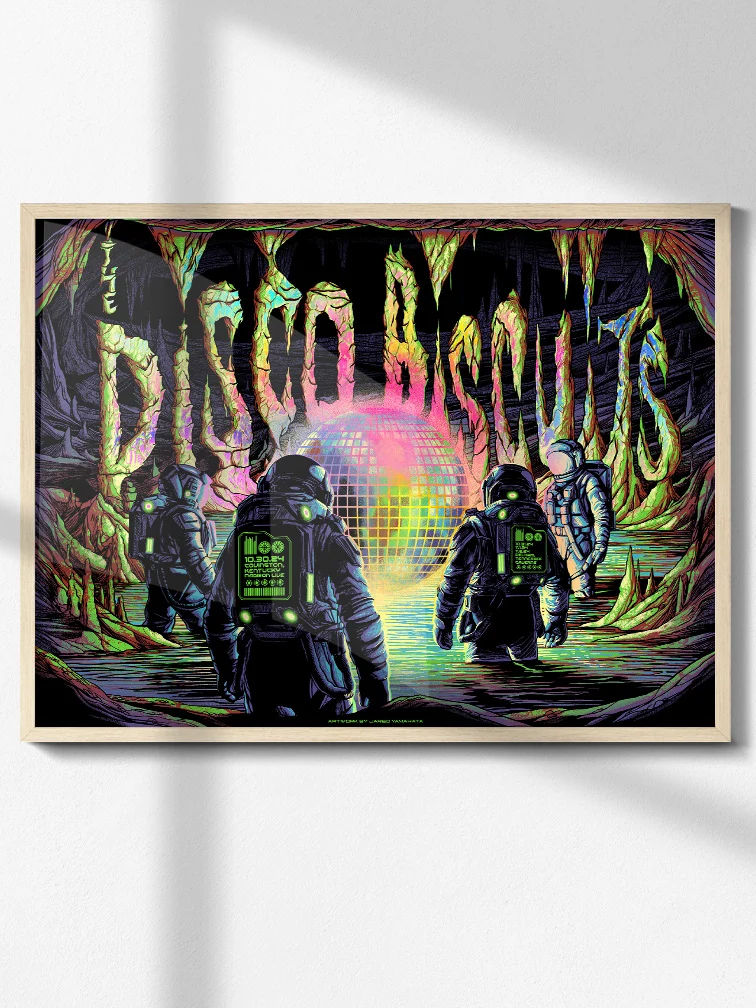 Disco Biscuits Multi Date on Foil AP, by Jared Yamahata thumbnail 3