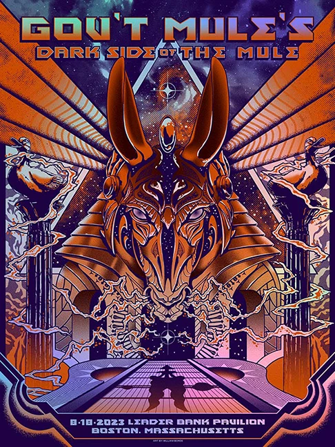 Gov'T Mule Boston Rainbow Foil AP, by William Borde thumbnail 2
