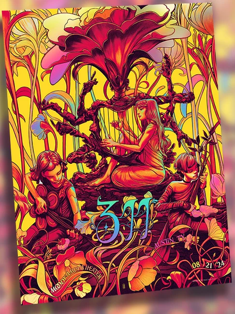 311 Austin Variant Rainbow Foil AP, by Nimit Malavia