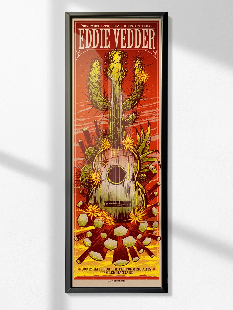 Eddie Vedder Houston AP, by Munk One thumbnail 3