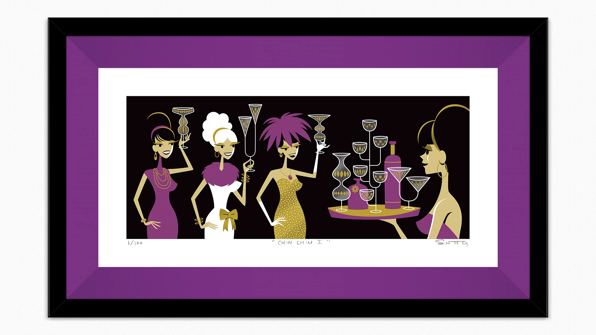 Chin Chin I, by Shag, 2024 thumbnail 2