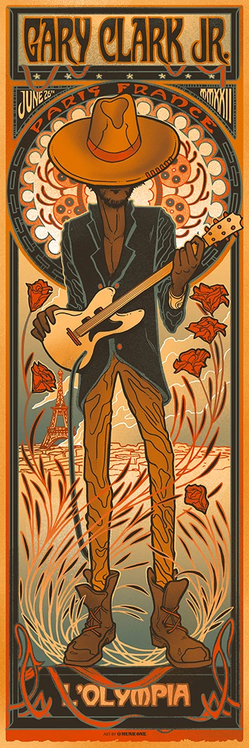 Gary Clark Jr. Paris AP, by Munk One thumbnail 2
