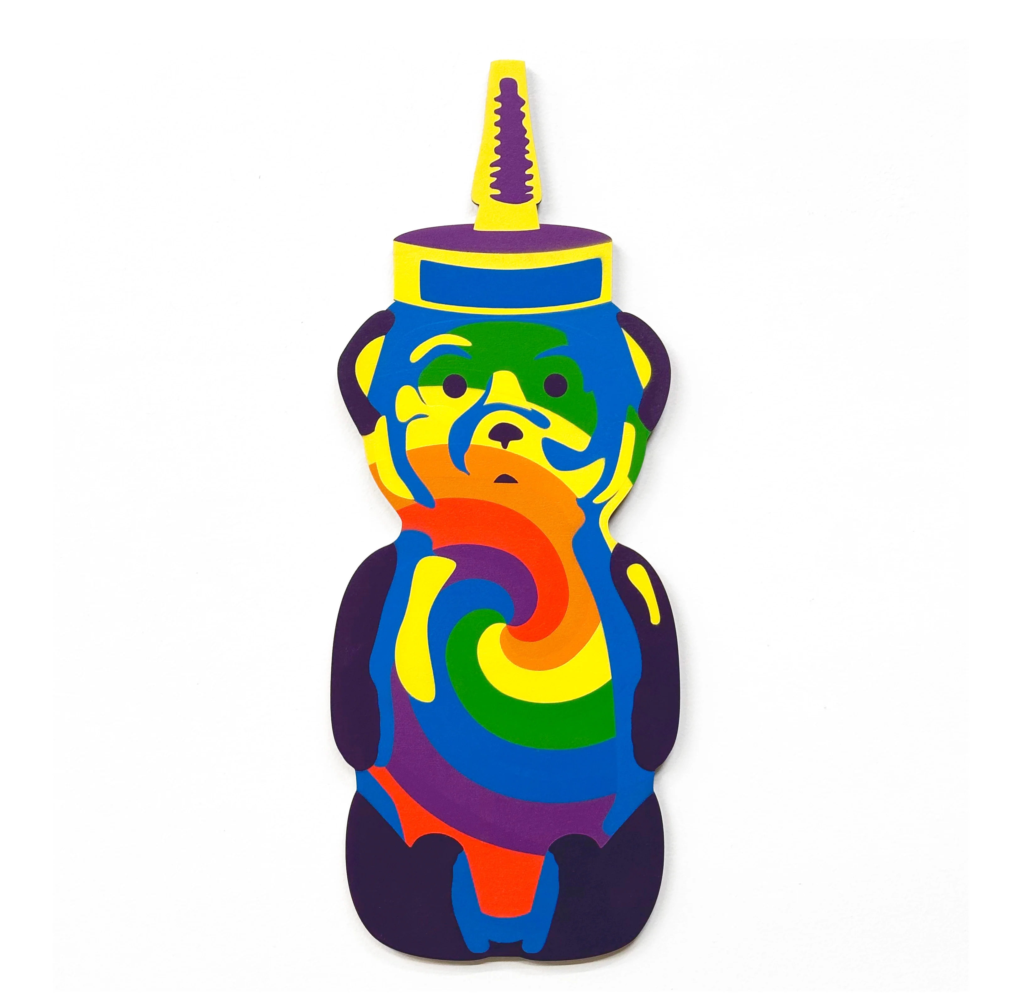 Psychedelic Bear, by Fnnch