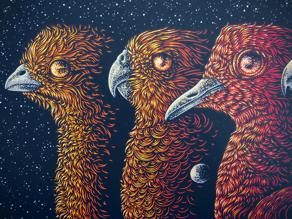 Avett Brothers - Solar System, by Todd Slater thumbnail 2