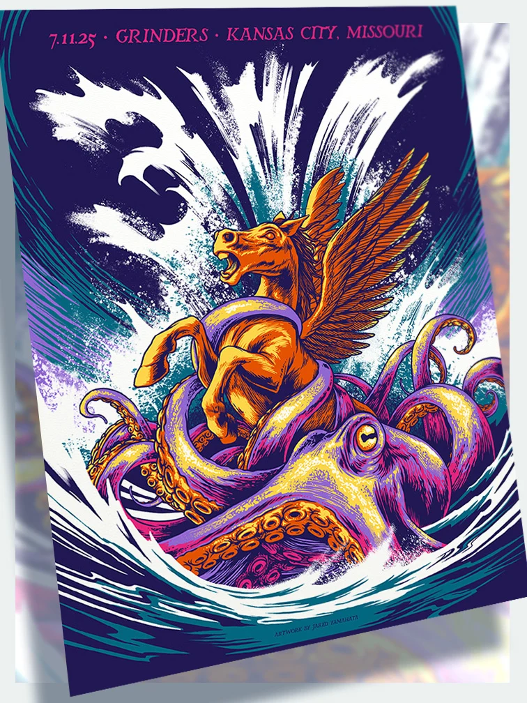 311 Kansas City Purple Variant AP, by Jared Yamahata thumbnail 3