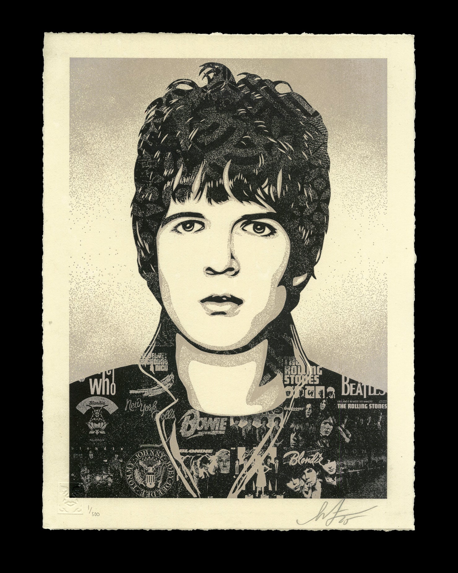 Clem Burke Sonic Dna, by Shepard Fairey, 2025