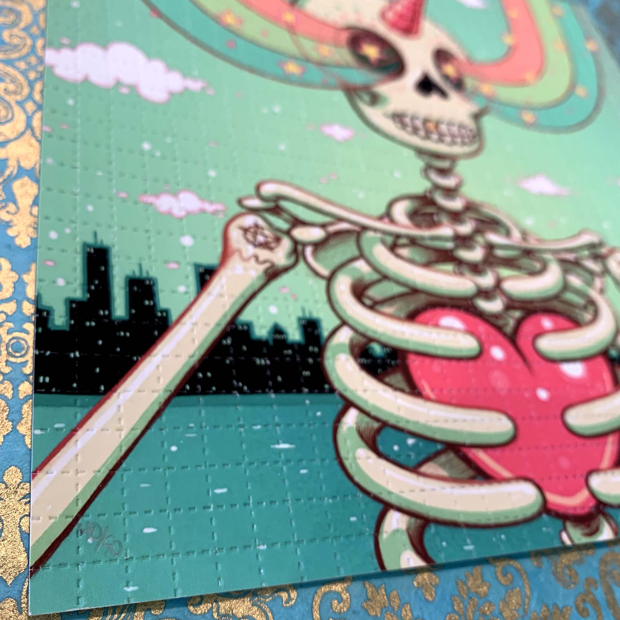 Skeleton Heart : Blotter Edition, by Tara McPherson thumbnail 2