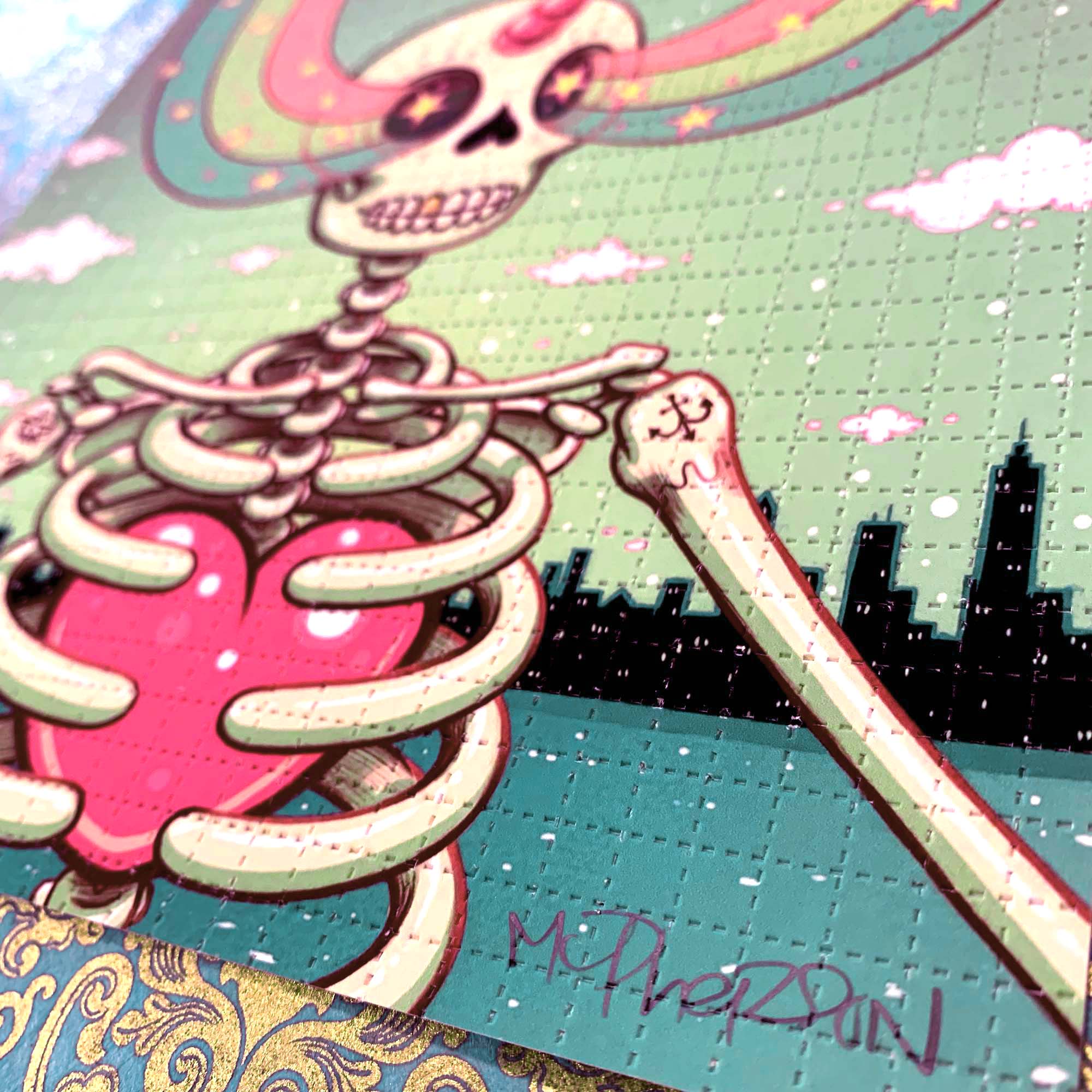Skeleton Heart : Blotter Edition, by Tara McPherson thumbnail 3