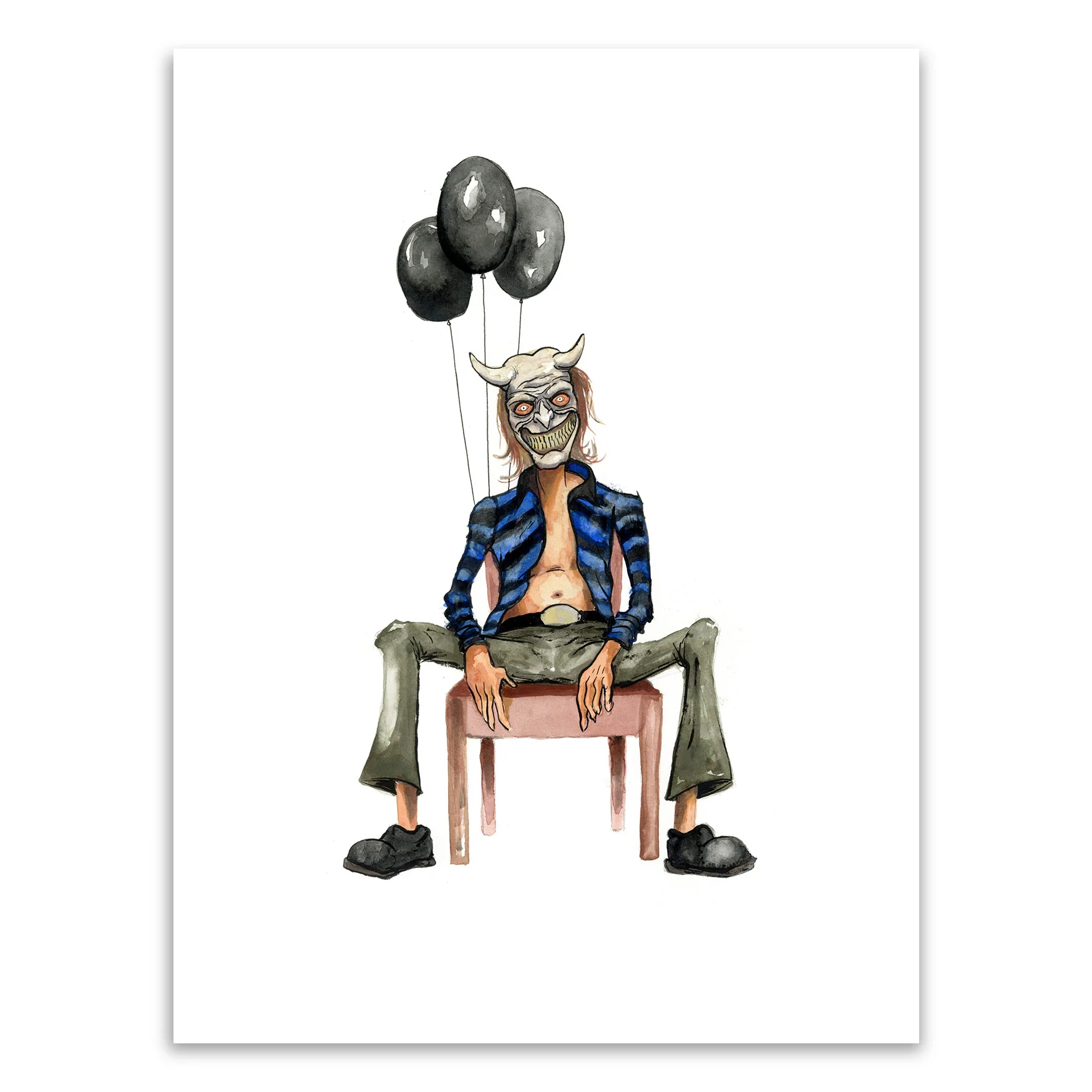 The Grabber Original Art, by Alex Pardee thumbnail 2