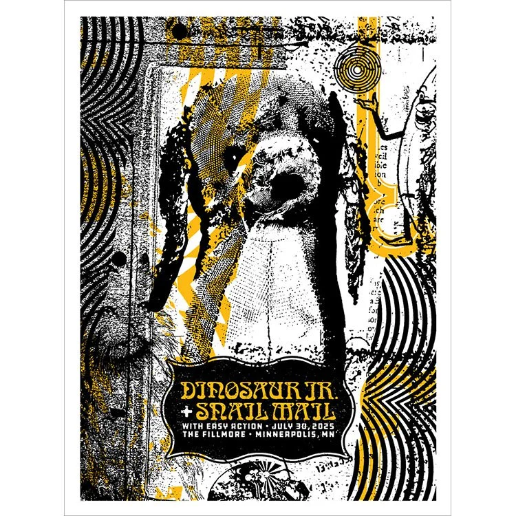Dinosaur Jr + Snail Mail Mpls, by Aesthetic Apparatus