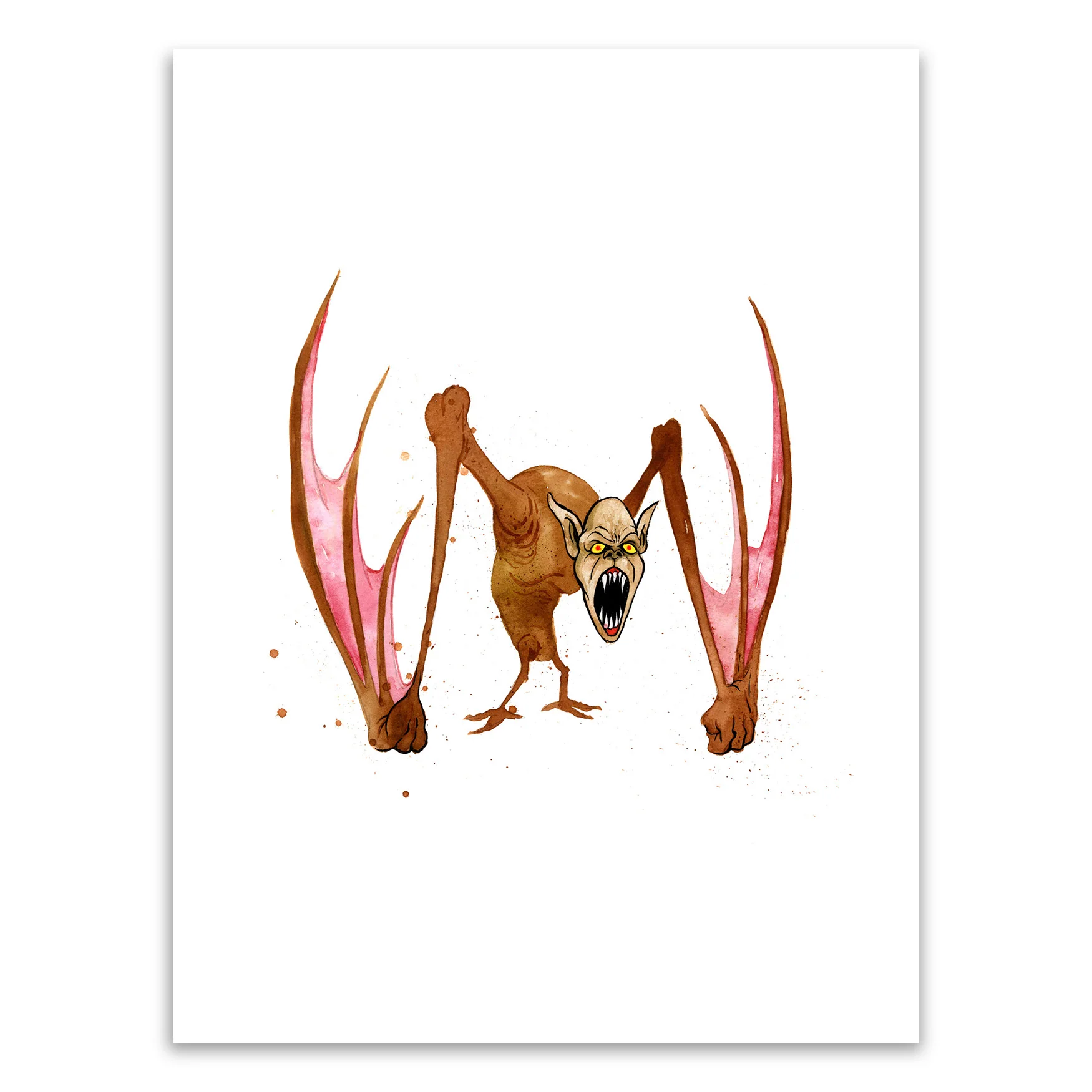 Jerry Dandridge Original Art, by Alex Pardee thumbnail 2