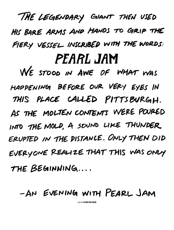 Pearl Jam Pittsburgh AP, by Munk One thumbnail 2