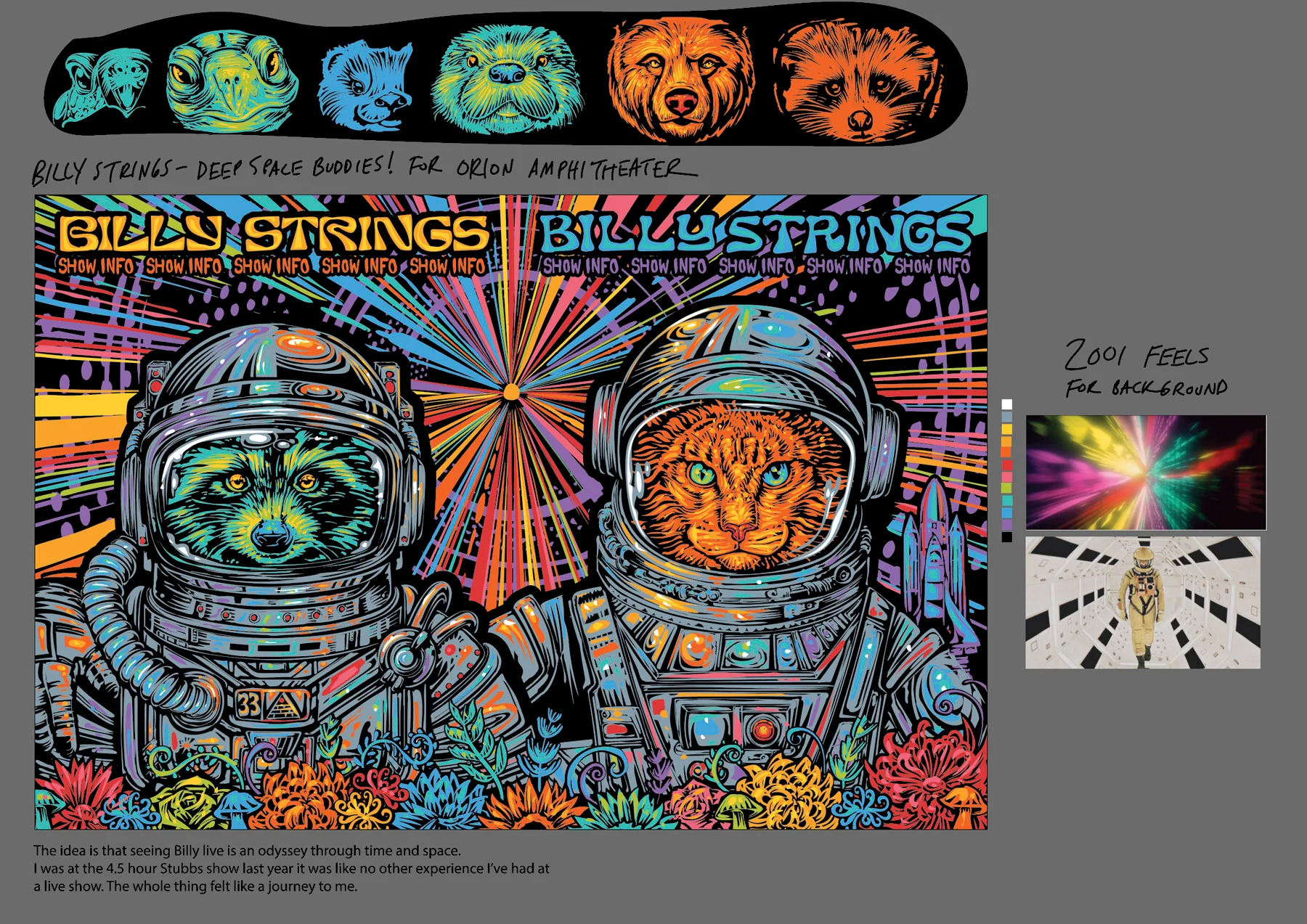 Billy Strings - deep space friends, by Todd Slater thumbnail 3