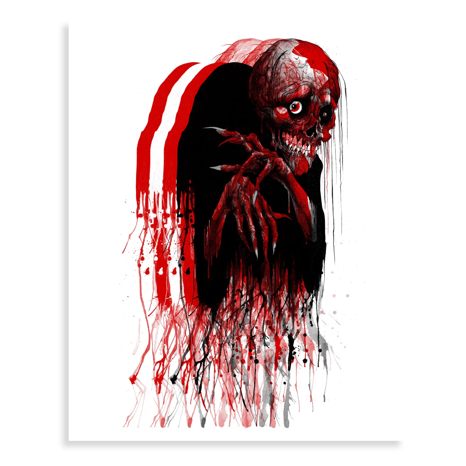 Red Skull, by Alex Pardee