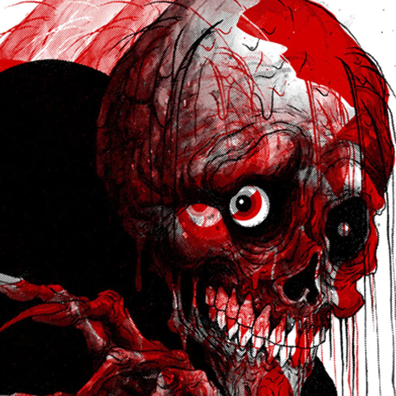 Red Skull, by Alex Pardee thumbnail 3