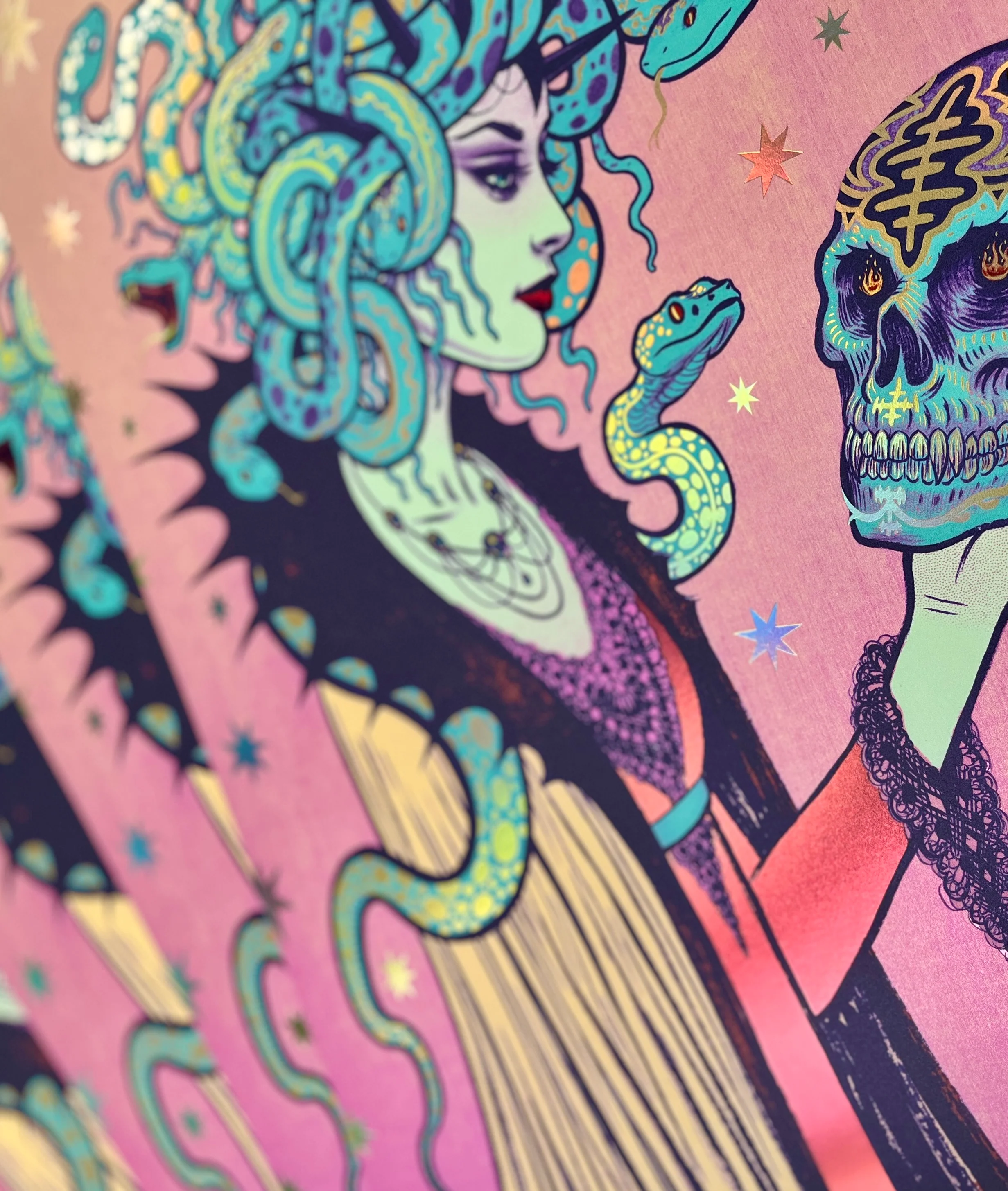 Medusa Rainbow Holo, by Tara McPherson thumbnail 2