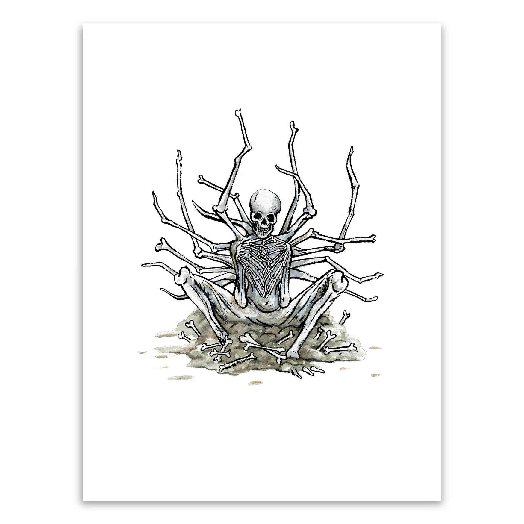 The Ancient Original Art, by Alex Pardee thumbnail 2