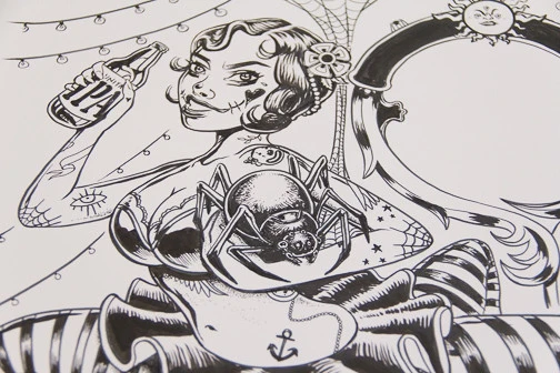 Circus Girl Inks, by Munk One thumbnail 2