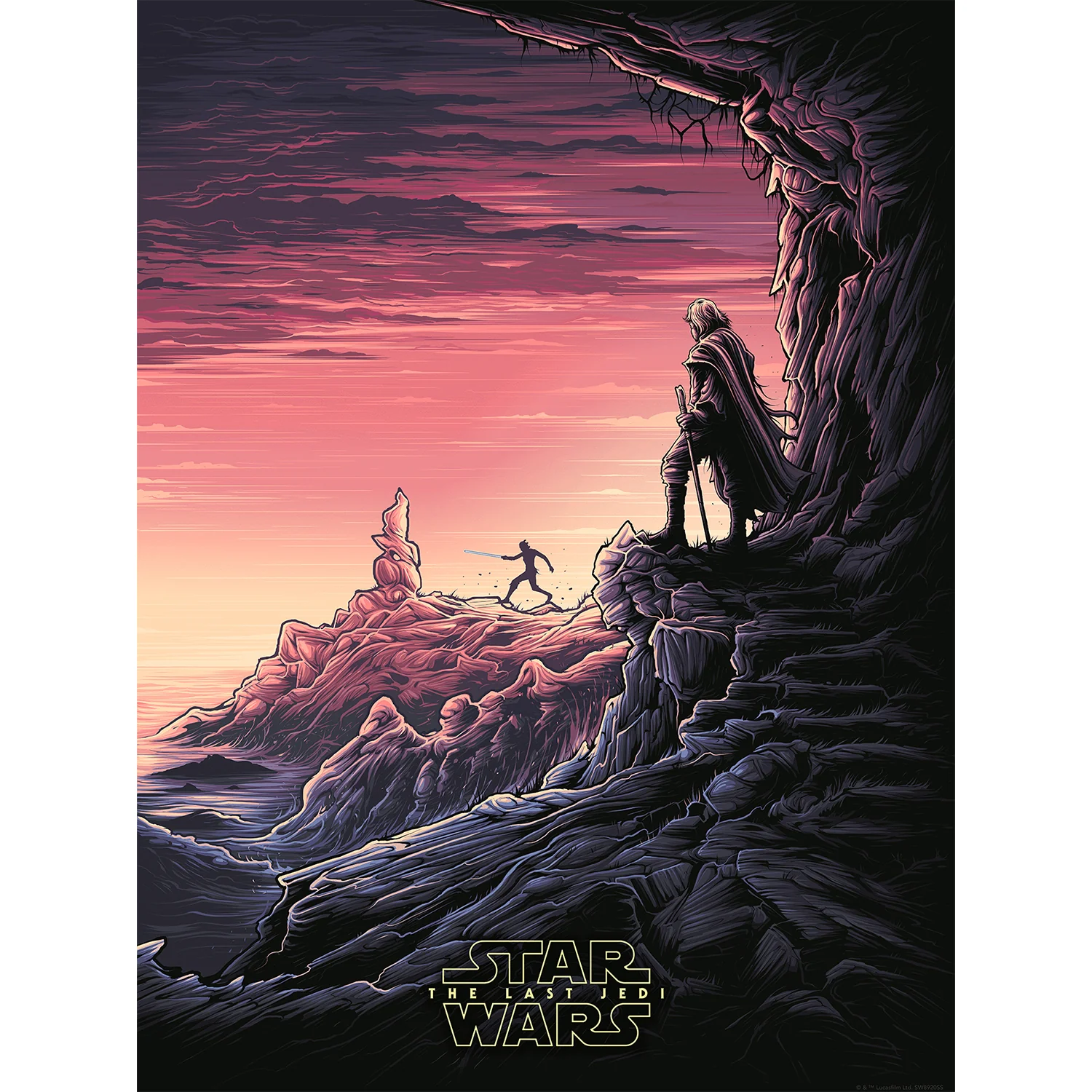 Star Wars - The Last Jedi 1 - Variant, by Dan Mumford