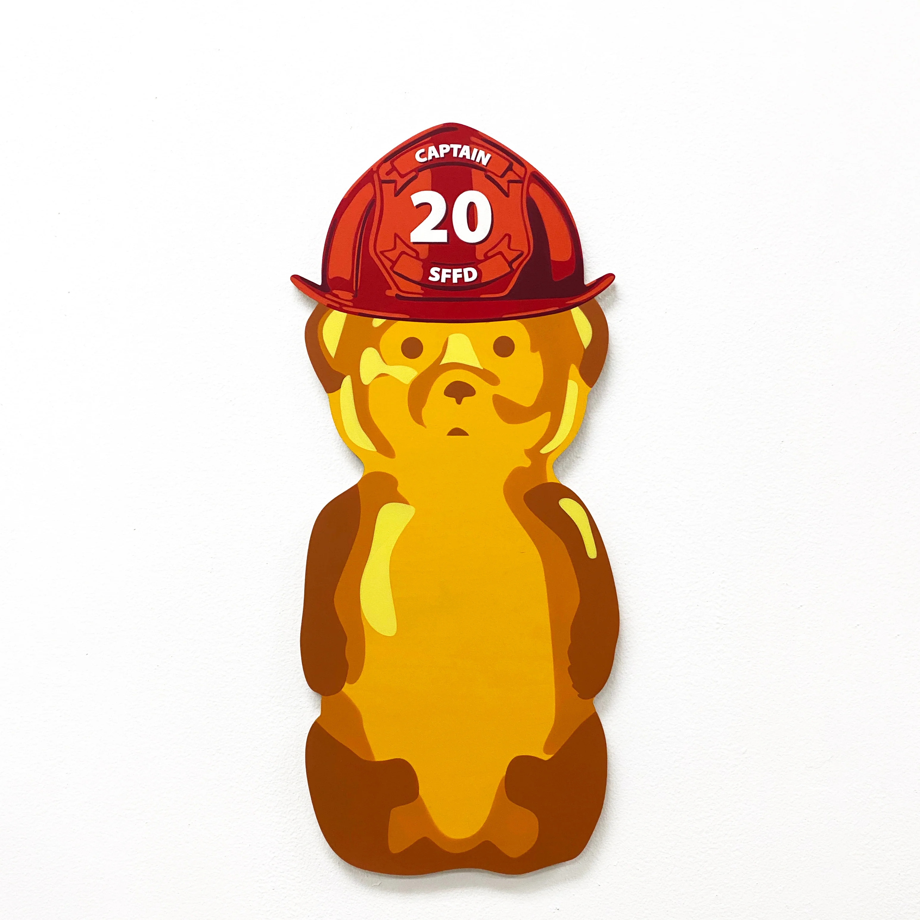 Firefighter Bear, by Fnnch
