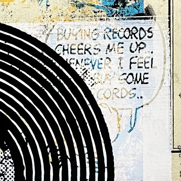 Record Monoprint #014, by Aesthetic Apparatus thumbnail 2
