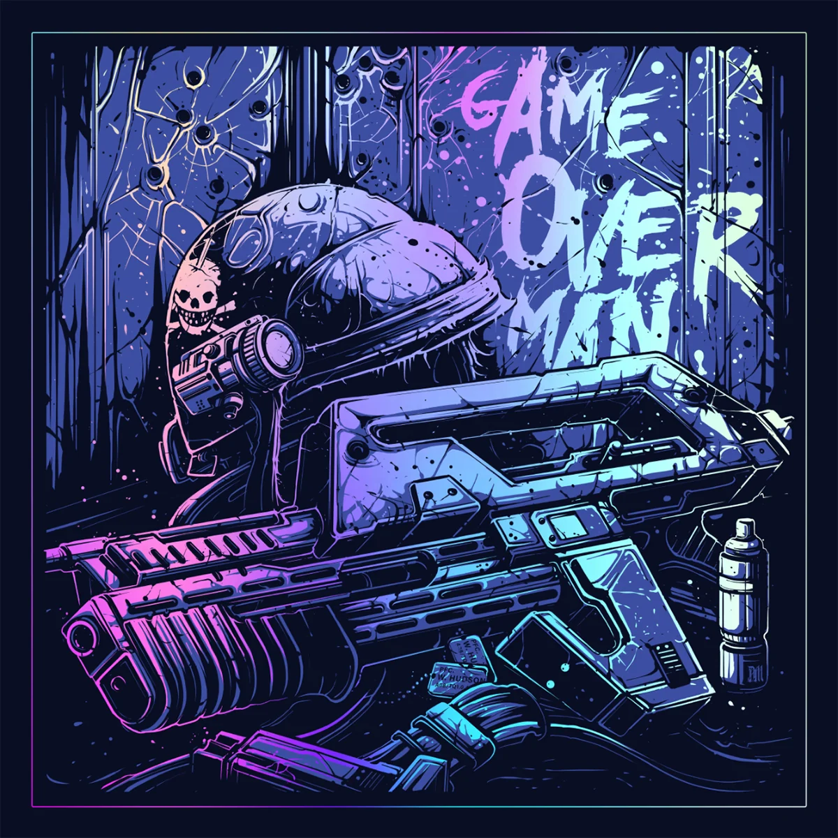 Game Over Man, by Dan Mumford thumbnail 2