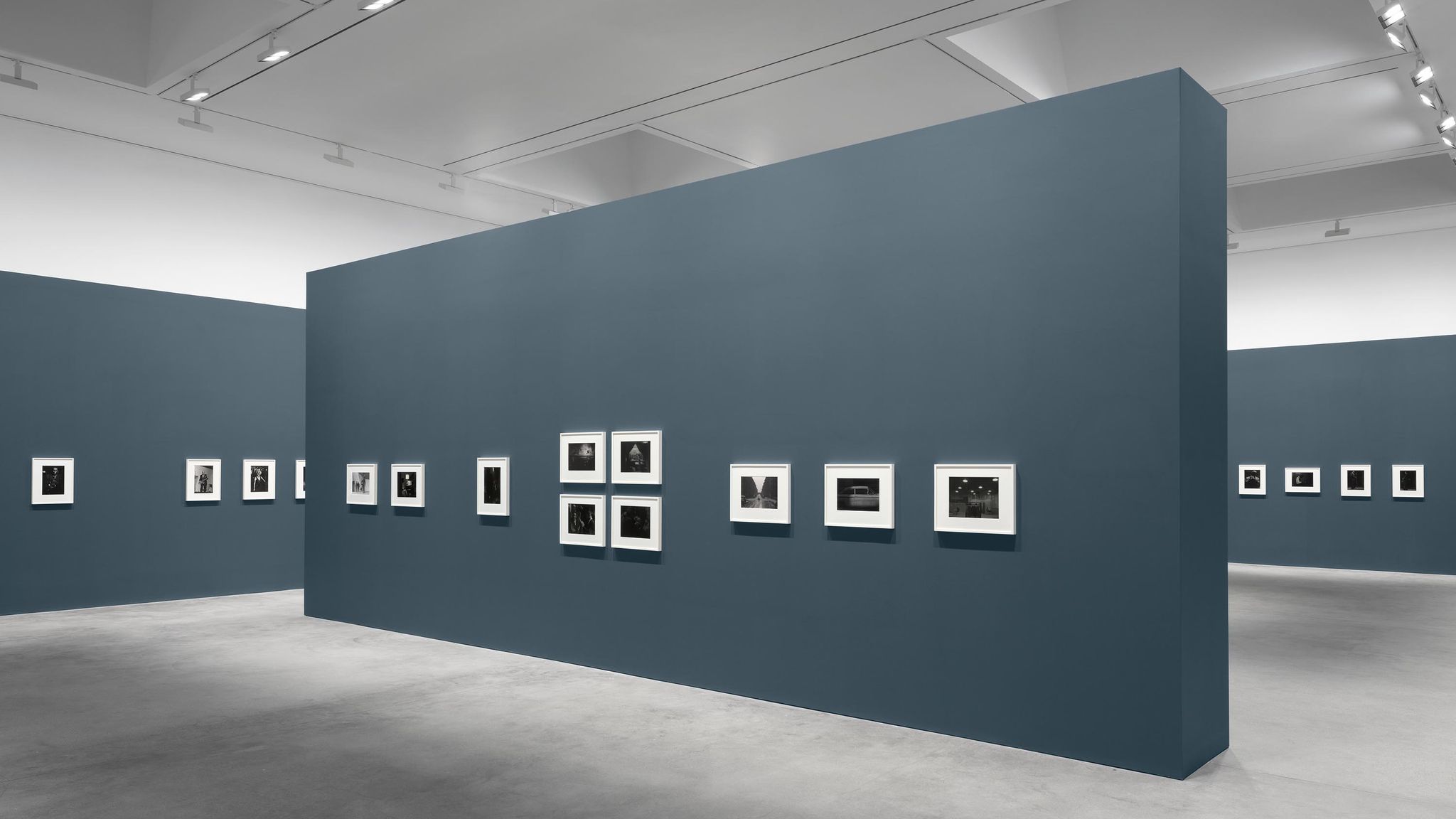 Installation view of Roy DeCarava: the sound i saw at David Zwirner Los Angeles
