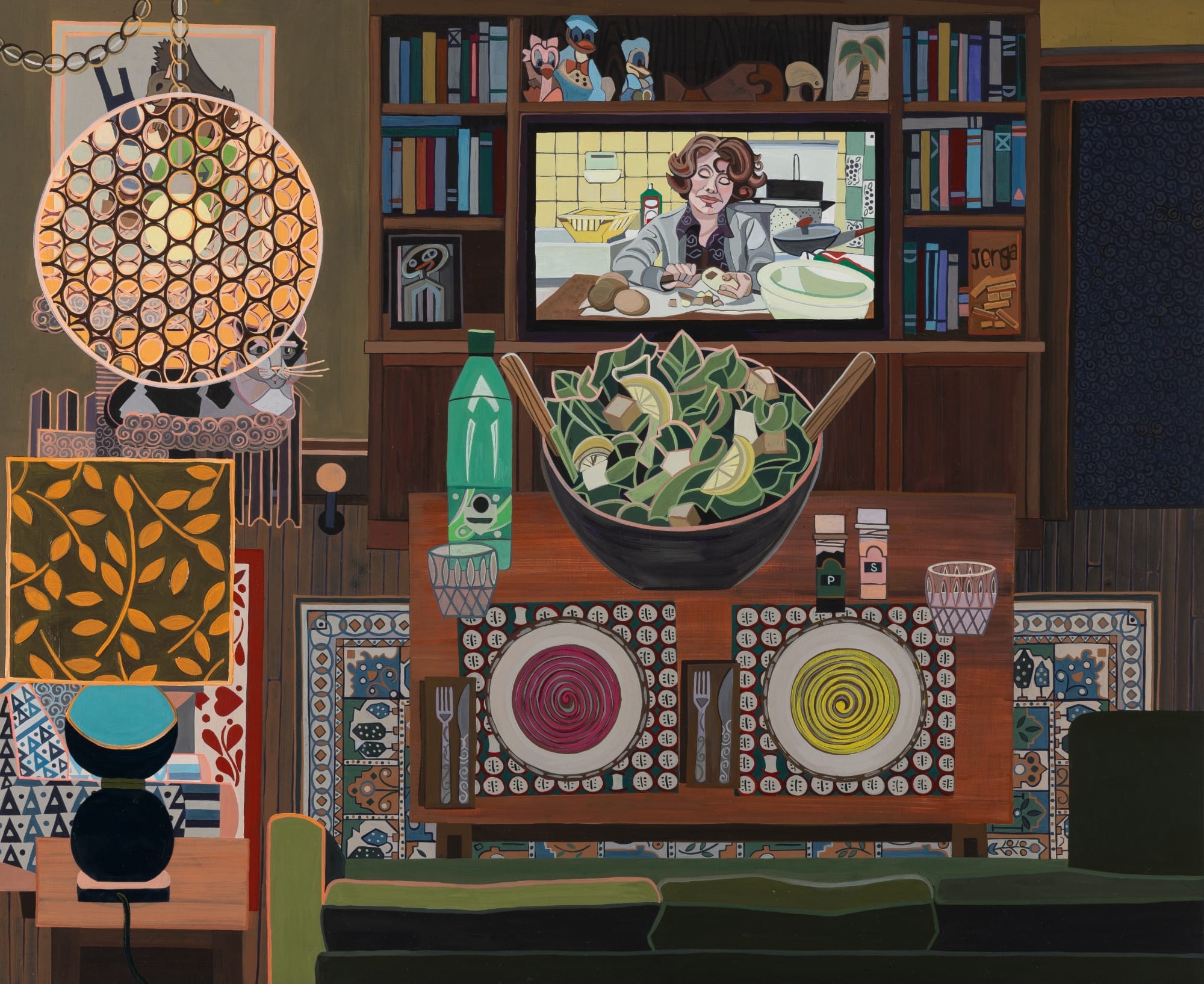 Ann Toebbe’s Painted Rooms Ask Us to Look Beyond the Floor Plan