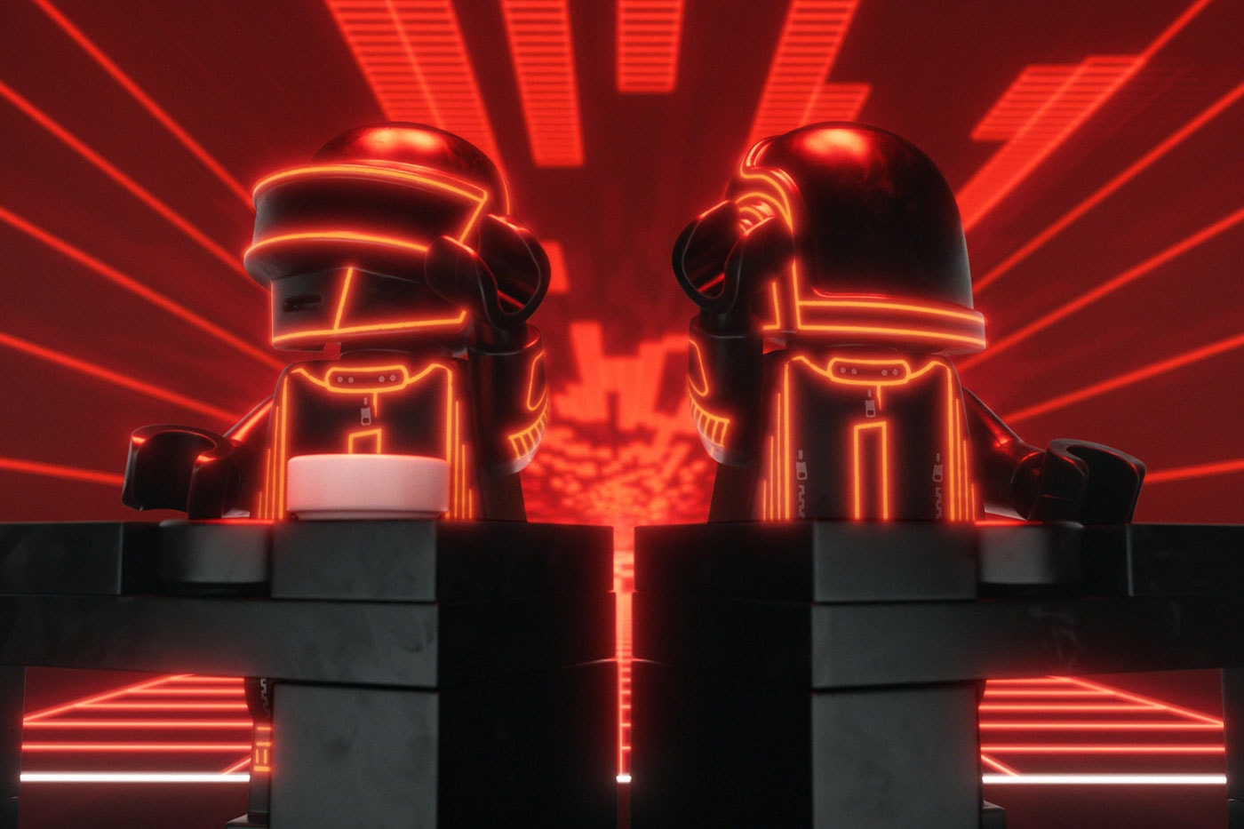 LEGO Greenlights Daft Punk's Alive 2007 Pyramid